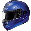 Shoei Metallic Multitec Street Racing Motorcycle Helmet - Royal Blue