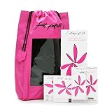 Foot Petals Sole Solutionz Silver Rose Combo 1 set