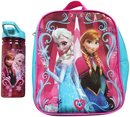 Disney Frozen Elsa & Anna Mini Backpack and Water Bottle Set