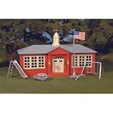 Bachmann Trains Schoolhouse with Playground Equipment