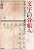 文字の骨組み―字体/甲骨文から常用漢字まで