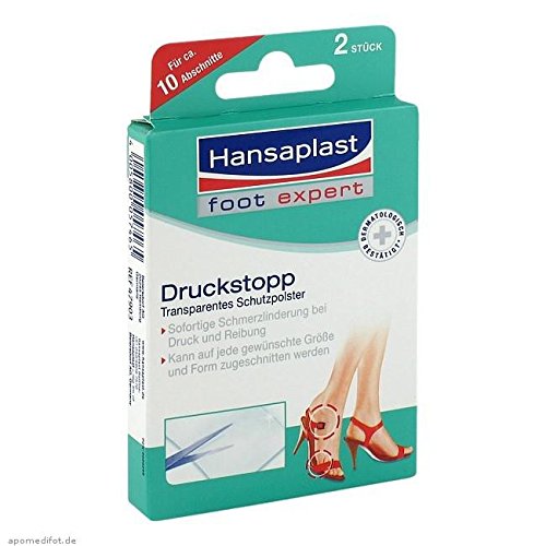 HANSAPLAST Druckstopp transparent.Schutzpolster 2 St