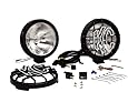 KC HiLiTES 803 Rally 800 Series Black Coated Stainless Steel 130w Driving Light System