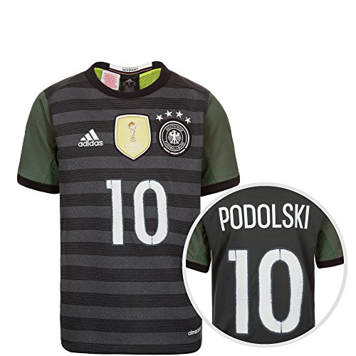 adidas DFB Trikot Away Podolski EM 2016 Kinder 164 – L