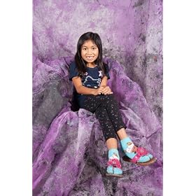 Inspironstudio Photo Studio 10'x20' Fantasy Cloth Backdrop Background Purple/Black Marbled SZ014