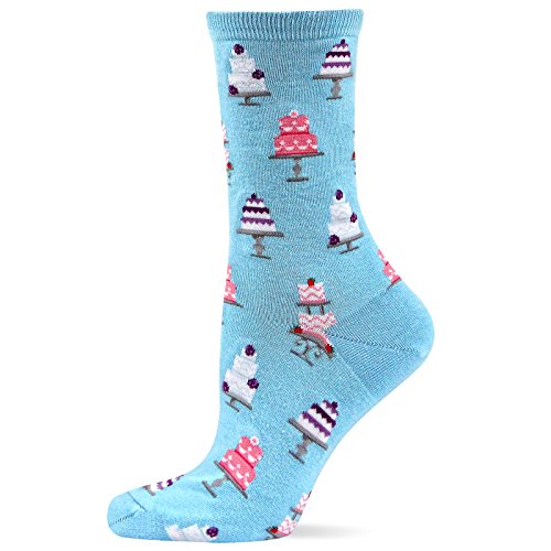 Hot SoxWomen's Classic Novelty Crew Socks-1 Pair Pack-Fun & Cute Fashion Gifts