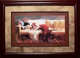 Sweet Rest by Pino 40-Inch-by-29-Inch Framed Print