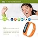 Smart Bracelet ,AKEDRE Pedometer Watch Bluetooth Waterproof Wireless Calls Sports Exercise Message Task Reminder Sleep Tracker Pedometer Remote Camera Vedio Control Smartphone Alarm Smart Watch (Blue)