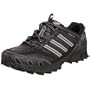 adidas Men's Kanadia 2 TR  Leather Running Shoe,Black/Aluminium/Black,10 M