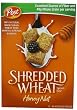 Post Shredded Wheat Honey Nut Cereal, Spoon Size, 20-Ounce Boxes (Pack of 4)