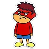 秘密結社 鷹の爪《吉田くん/全身》ダイカットステッカー☆アニメキャラクターグッズ通販☆