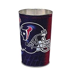 Houston Texans NFL Tapered Wastebasket (15" Height)