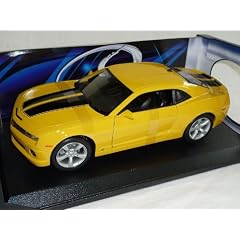 CHEVY CHEVROLET CAMARO 2010 SS RS GELB BUMBLE BEE AUS TRANSFORMERS BUMBLEBEE 1/18 MAISTO MODELLAUTO MODELL AUTO