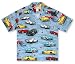 Paradise Found Corvette Generations Tropical Hawaiian Aloha Shirt