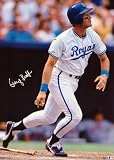 Kansas City Royals (George Brett) Framed Sports Poster Print - 24 X 36