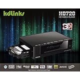 KDLINKS HD720 Extreme FULL HD 1080P 3D Media Player with Internal HDD Bay, Gigabit Network, Built-In Wifi