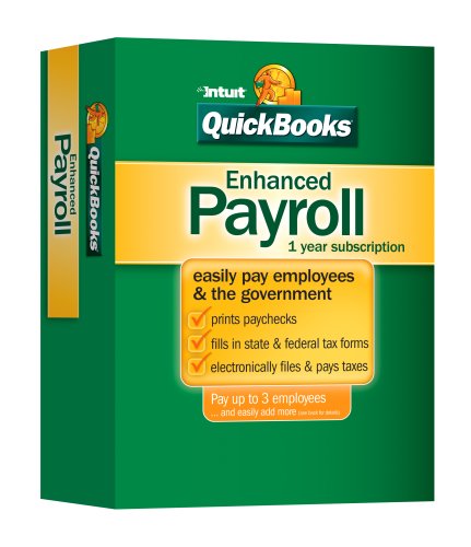 QuickBooks Enhanced Payroll For Up To 3 Employees 2008