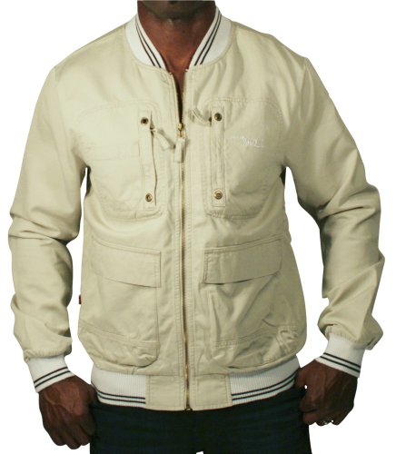 TRIPLE 5 SOUL 555 Knit Zip Front Cotton Mens 