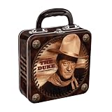 Vandor 15170 John Wayne Square Tin Tote, Multicolored