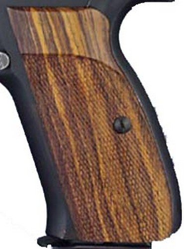 Hogue CZ-75/CZ-85 Grips P9, Coco Bolo Checkered