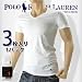 .【ラルフローレン】メンズ Vネック 無地 半袖Tシャツ(3枚セット)「RL66」ポロラルフローレン Polo Ralph Lauren 無地 Vネック 半袖Tシャツ メンズ 香水 ラルフ・ローレン カットソー インナー パーカー ポロシャツ ビッグポニー Big Pony mens T-SHIRTS♭ S WH