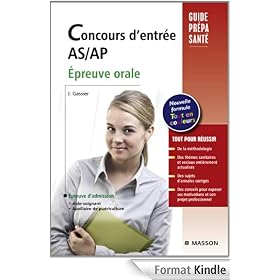 Concours d'entrée AS/AP. Épreuve orale
