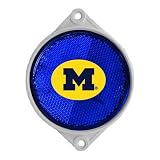 Michigan Wolverines NCAA Mailbox Reflector (Blue)