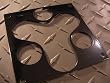 Omega Single Fan Grill (black)