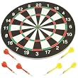 Hudora Dartscheibe York, 43 cm Ø, 6 Pfeile