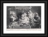 A CONCERT/JORDANS C17TH - Framed Print 16x12 (40x30cm) by Mary Evans