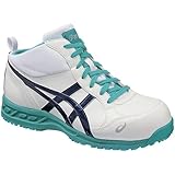 asics アシックス/プロテクティブスニーカー くるぶし丈・ハイカット/ウィンジョブ35L カラー：ホワイト×ミッドナイトブルー サイズ：27.5cm 品番：FIS35L
