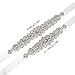Remedios Rhinestone Sash Belt for Wedding Party Prom Evening Dresses