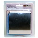 Creative Metl 4 Inch x4 Inch Metal Squares-8PK/Aluminum