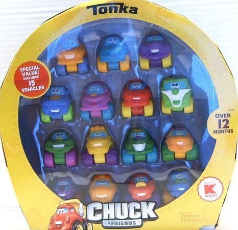 Tonka Chuck & Friends 15 Pack Cars Vehicles Tonka 15 special edition fleet pack images