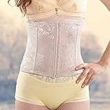JCL ウエストニッパー 産後 マタニティ ダイエット 加圧ベルトお腹 引き締め ウエスト用サポーター 腰用 コルセット XXL ベージュ