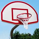 542600W W/ Painted Target & Boarder W/ Fan Shaped Alum Backboard