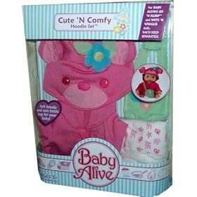 Baby Alive Cute N Comfy Hoodie Set