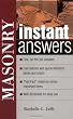 Masonry Instant Answers (Instant Answer Series)