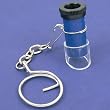 20x Blue Microscope Magnifier Keychain Stamp Coin Tool