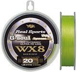 YGKよつあみ リアルスポーツ G-SOUL WX8 150M0.8号/12LB YGKよつあみ リアルスポーツ G-SOUL WX8 150M0.8号/12LB