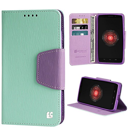 Beyond cell pu leather folio flip cover wallet phone ca…