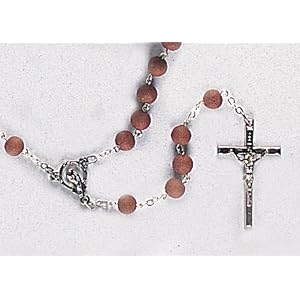 Rosary Case Metal Carmen Imported