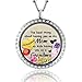 Unique for Grandma Gifts, Perfect Gift for Mom Birthstone Necklace, Floating Charm Locket for Mom Gifts
