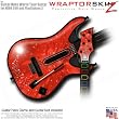 Stardust Red Skin fits Band Hero, Guitar Hero 5 & World Tour Guitars for XBOX 360 & PS3 (GUITAR NOT INCLUDED) by WraptorSkinz