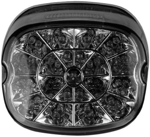 AKO Racing LED Integrated Taillight - Clear Lens - Chrome Housing HD100C