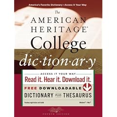 The American Heritage College Dictionary