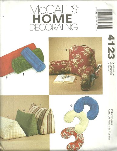Neck Roll Pillows Check Out Mccall S Patterns M4123 Comfort Zone