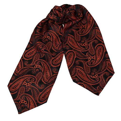 ERA1B07-08 Paisley Mens Ascot Woven Microfiber Cravat Wholesale Goods By Epoint