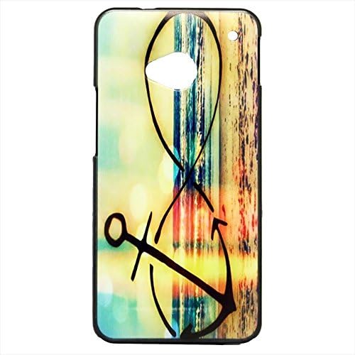 WEAPOWER(TM)Dirt Shock Proof Cover For HTC ONE M7 801e Original Fuzzy Back Anchor Skin Style Hard Plastic Mobile Phone Protective Case Cover