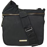 Diaper Dude Faux Suede Diaper Bag - Black